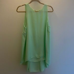 Mint green. Vince Camuto top. Size m